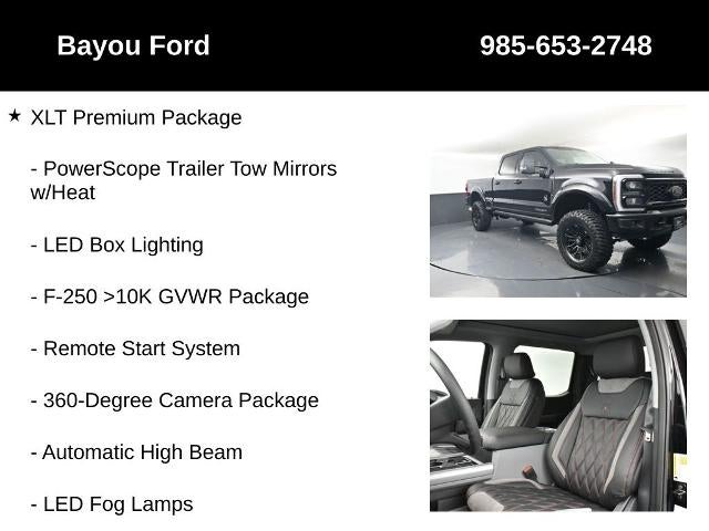 2026 Ford F-250SD SCA Black Widow