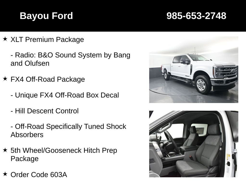 2026 Ford F-250SD XLT 603A