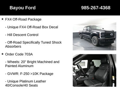 2025 Ford F-250SD Platinum 703A