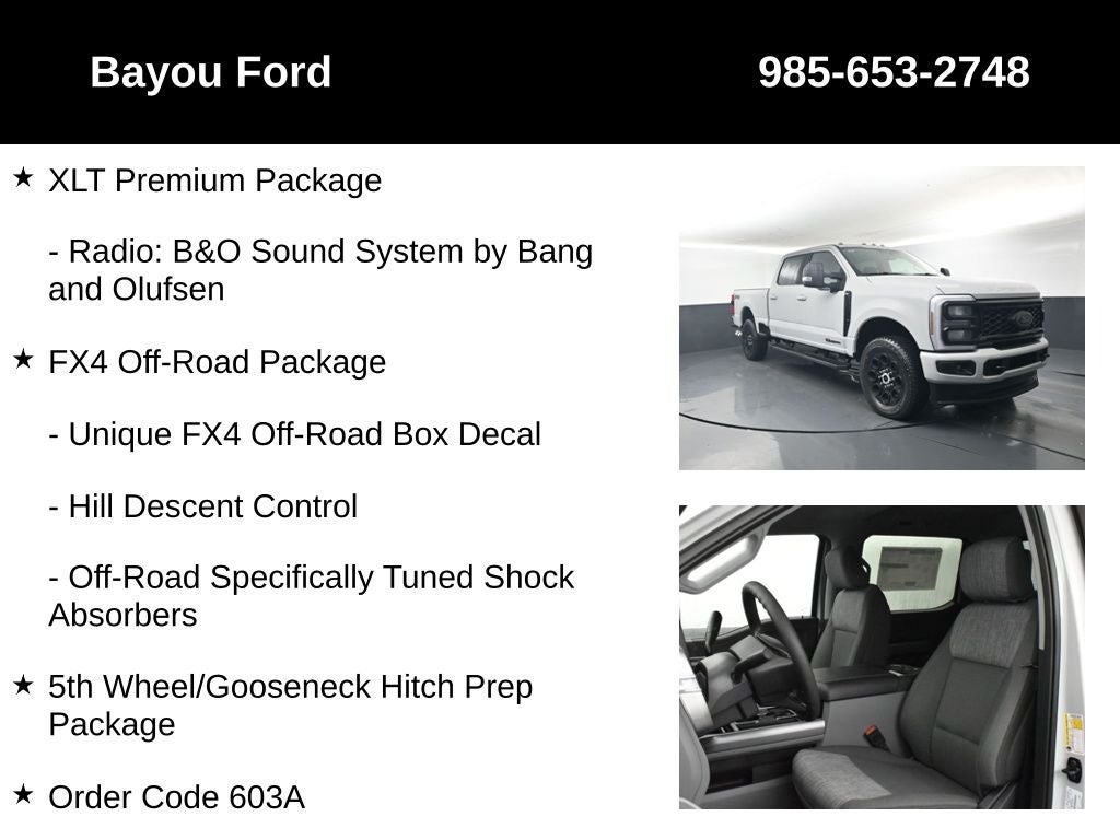 2026 Ford F-250SD XLT 603A