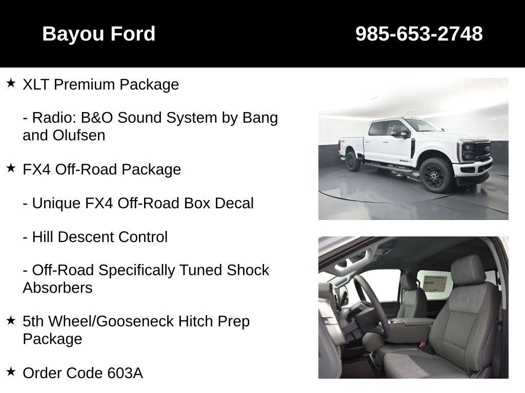 2026 Ford F-250SD XLT 603A