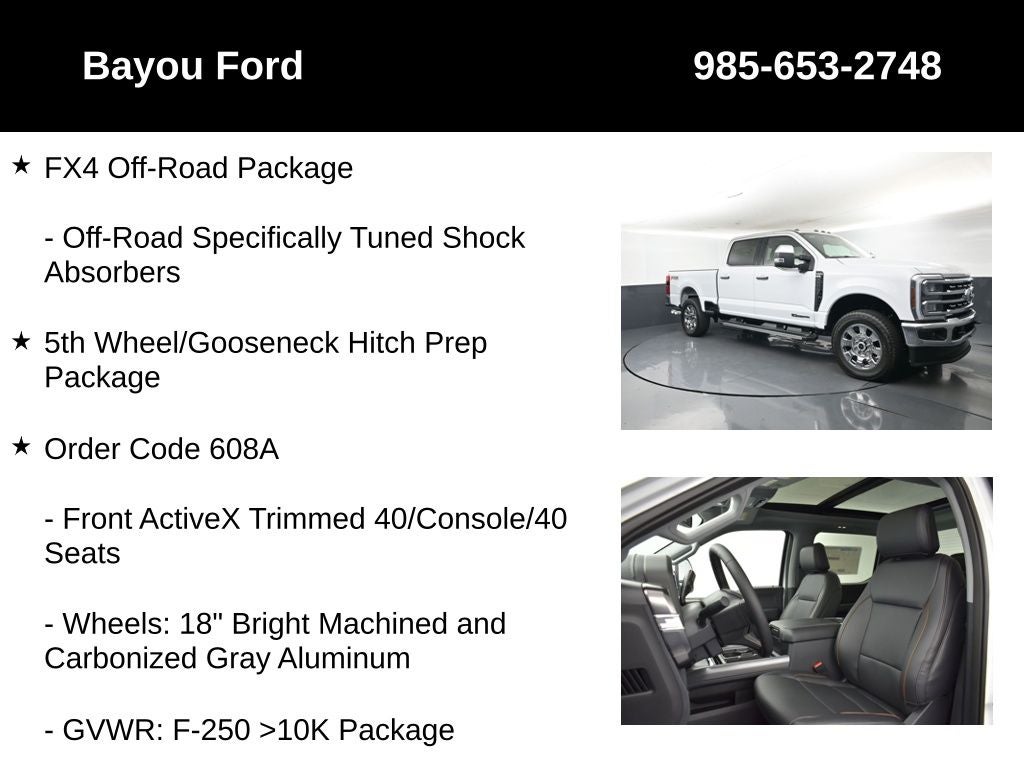 2026 Ford F-250SD Lariat 608A