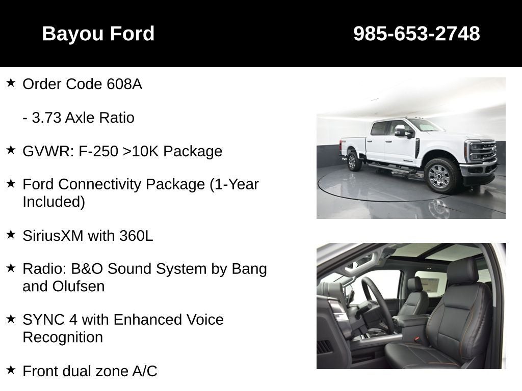 2026 Ford F-250SD Lariat 608A