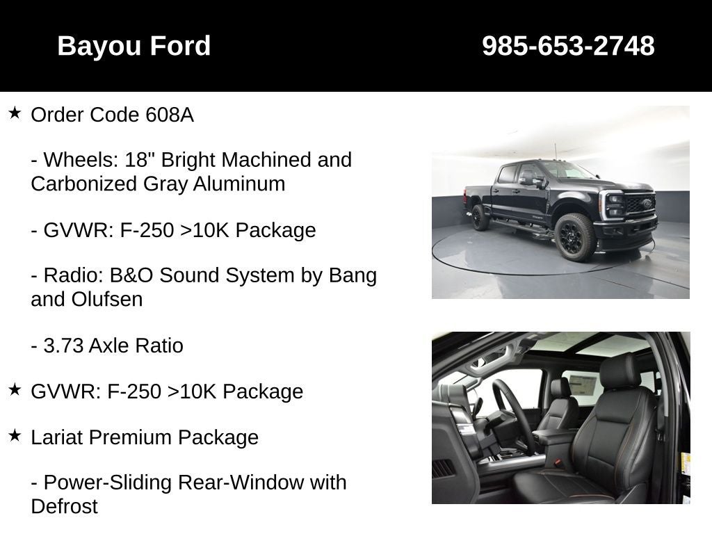 2026 Ford F-250SD Lariat 608A