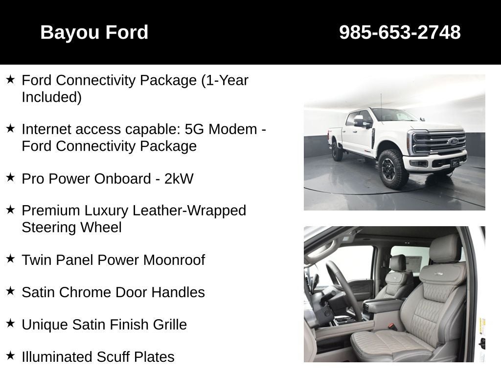 2026 Ford F-350SD Platinum 713A