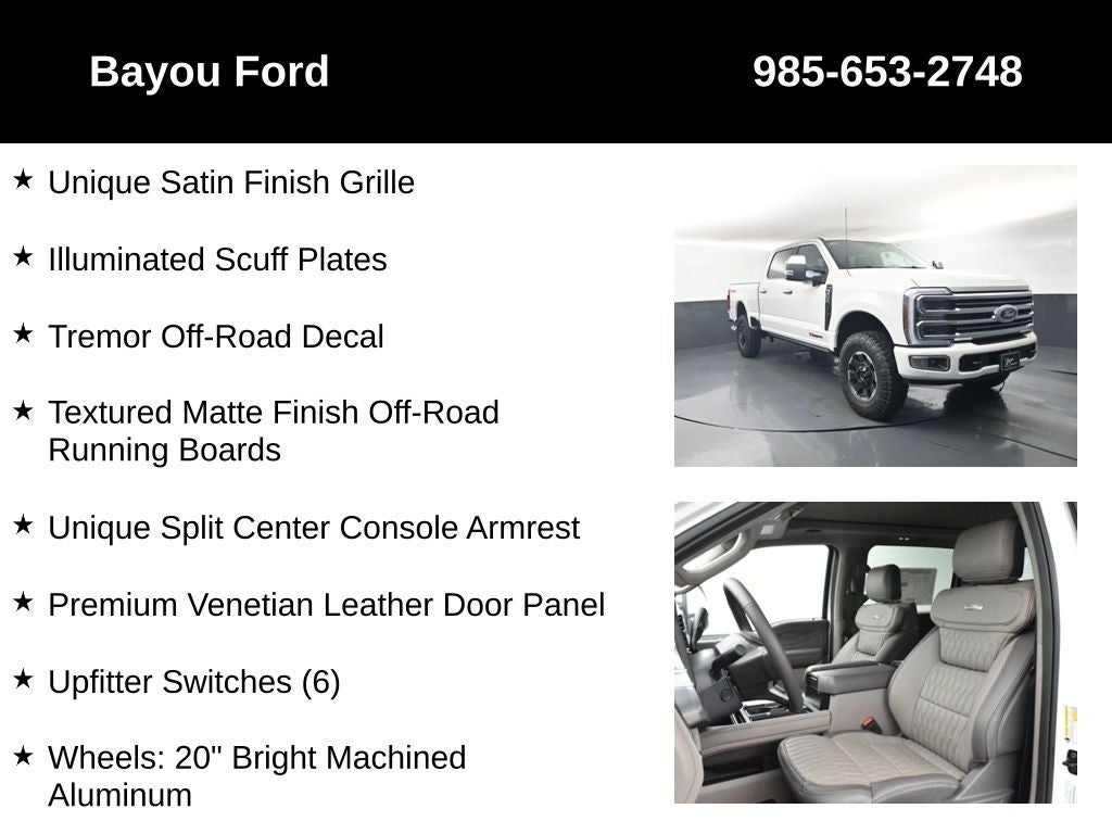 2026 Ford F-350SD Platinum 713A