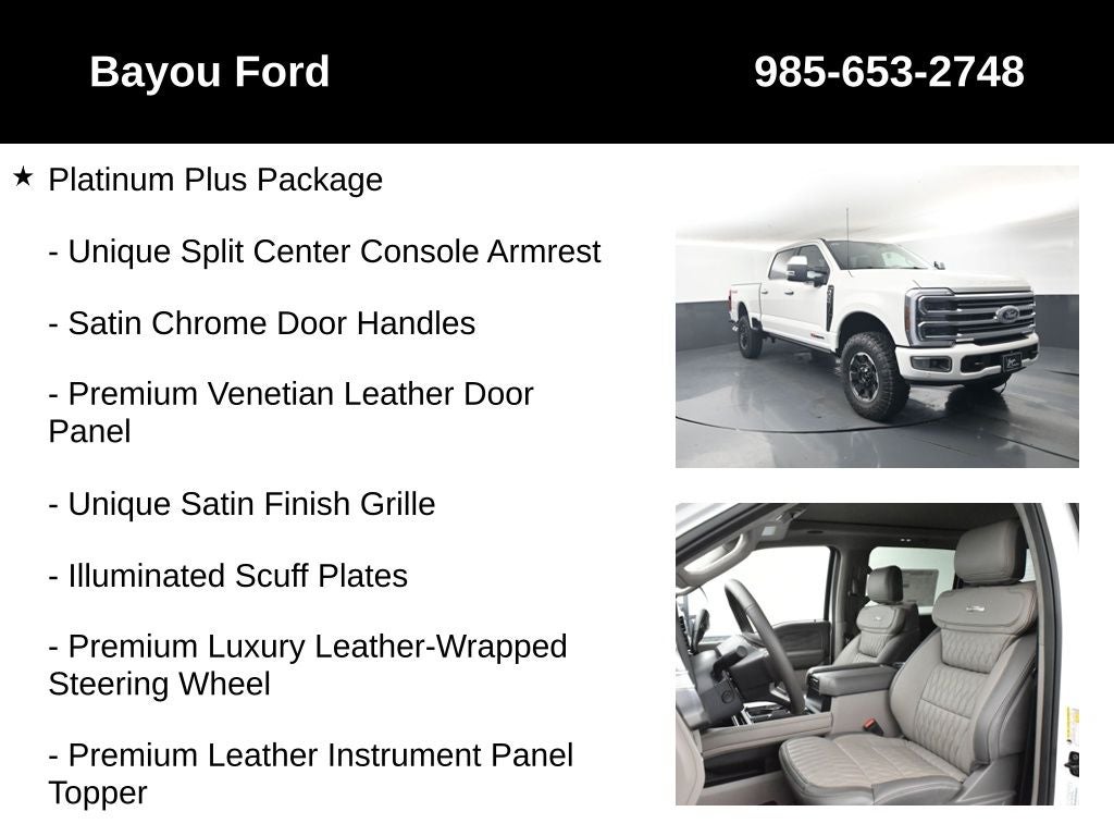 2026 Ford F-350SD Platinum 713A