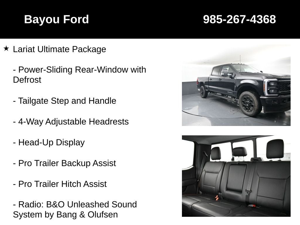 2025 Ford F-350SD Lariat 618A