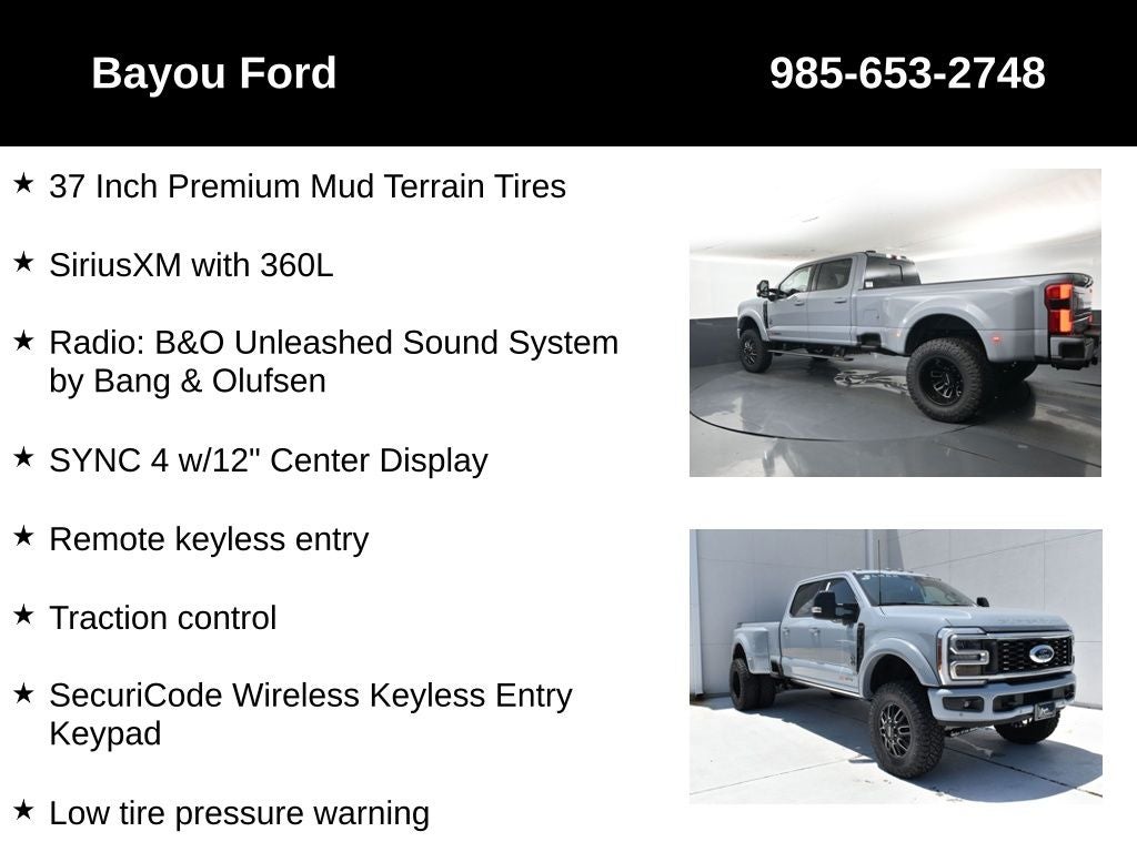 2026 Ford F-350SD SCA Black Widow