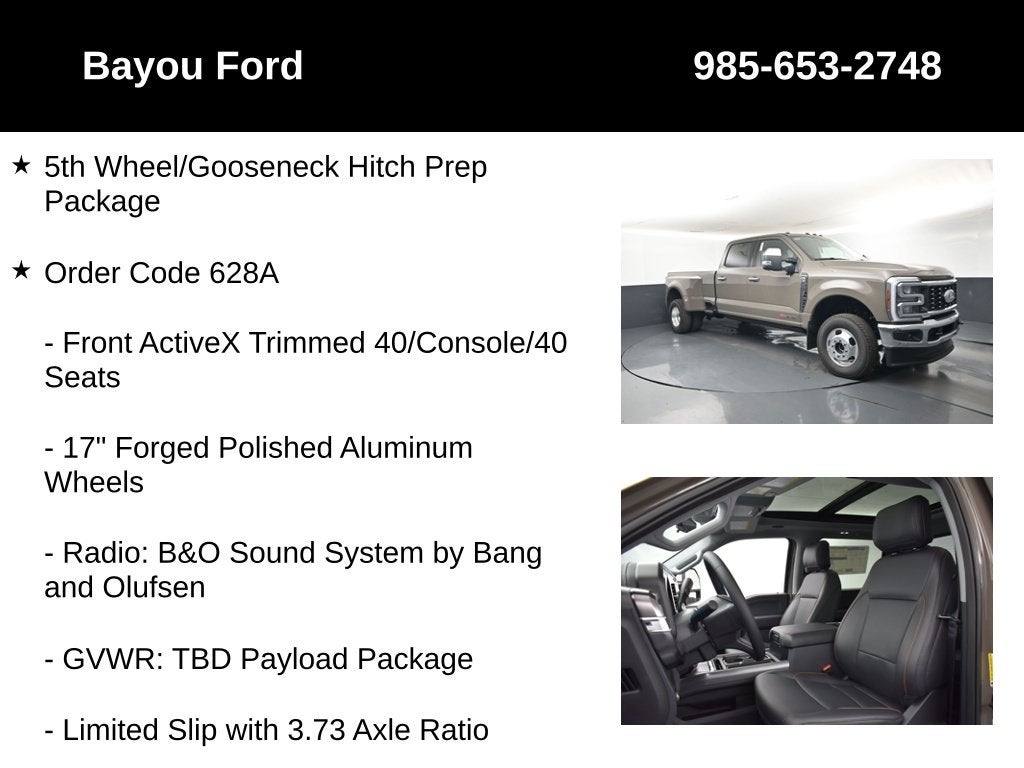 2027 Ford F-350SD Lariat DRW 628A