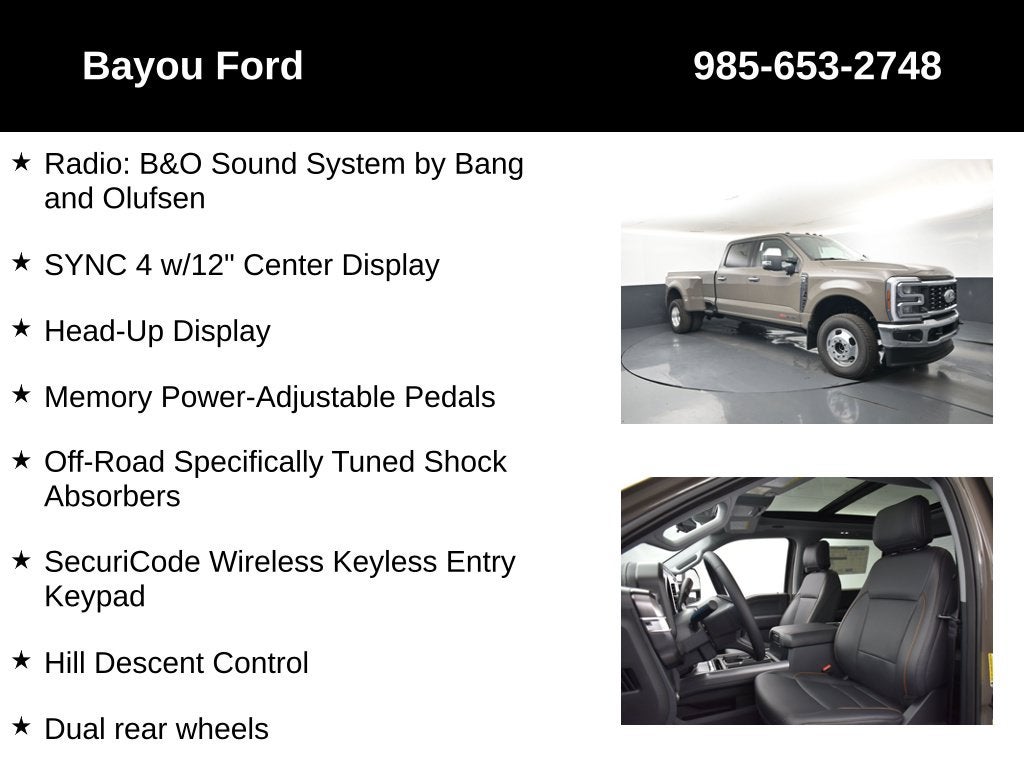 2027 Ford F-350SD Lariat DRW 628A