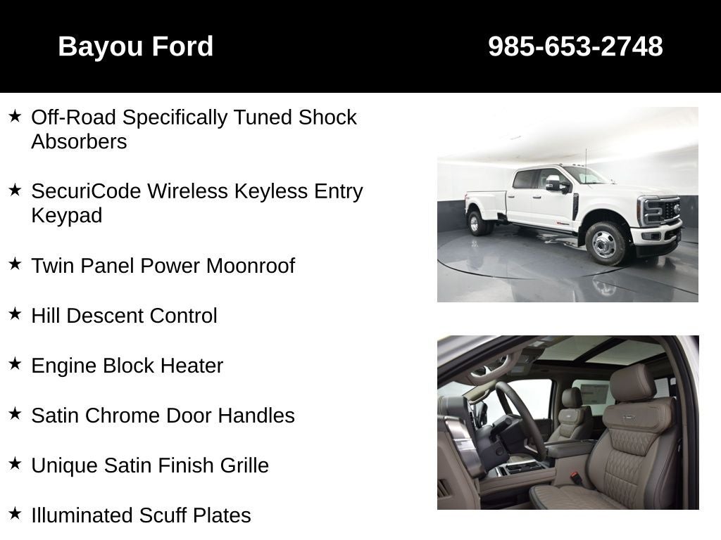 2026 Ford F-350SD Platinum DRW 723A