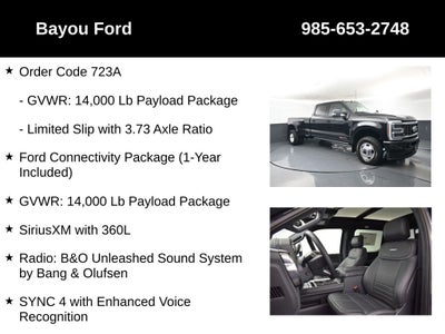 2026 Ford F-350SD Platinum 723A DRW