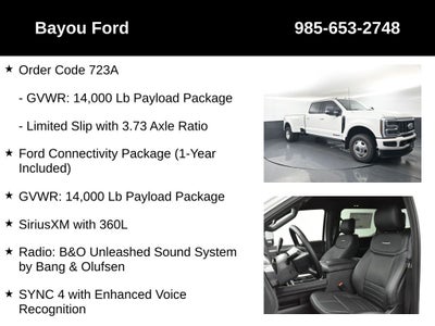 2026 Ford F-350SD Platinum 723A DRW