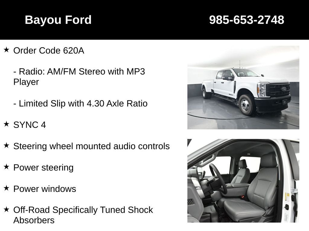 2026 Ford F-350SD XL 620A DRW