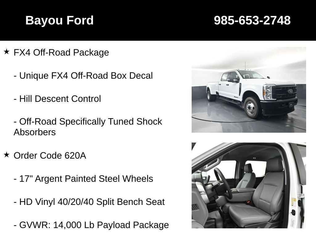 2026 Ford F-350SD XL 620A DRW