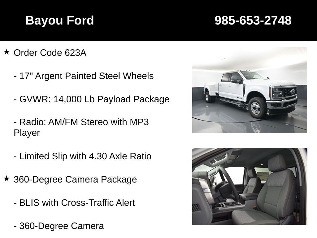 2026 Ford F-350SD XLT 623A DRW