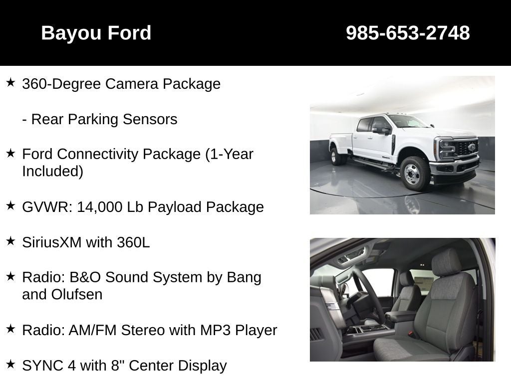 2026 Ford F-350SD XLT 623A DRW