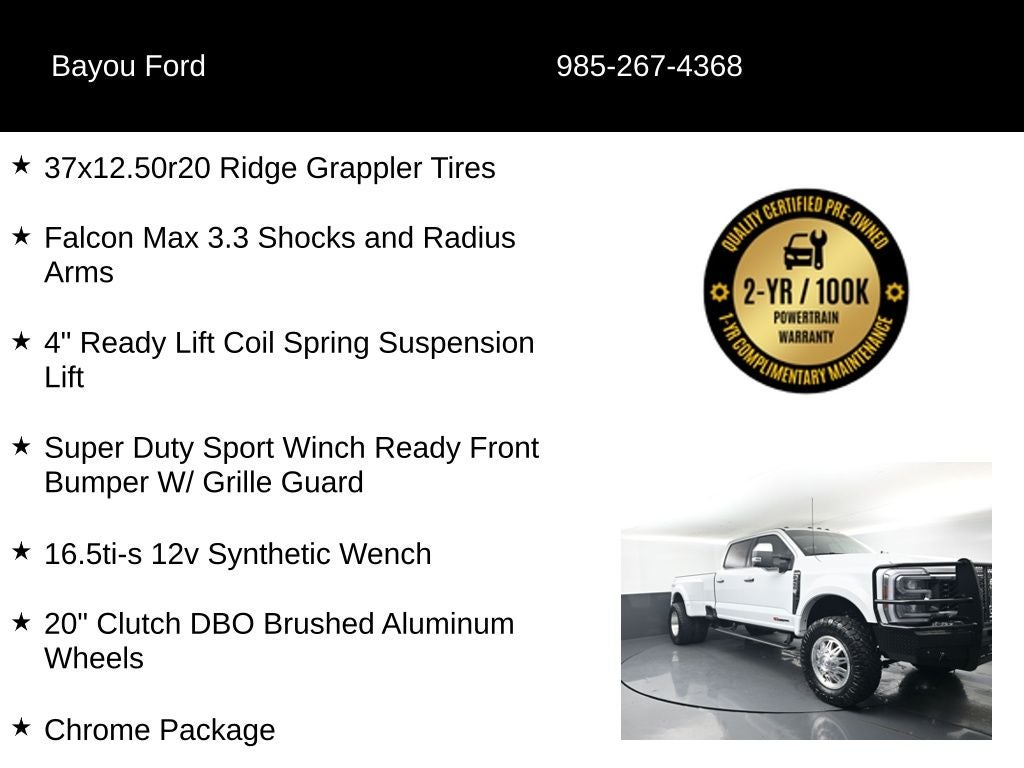 2025 Ford F-450SD King Ranch DRW