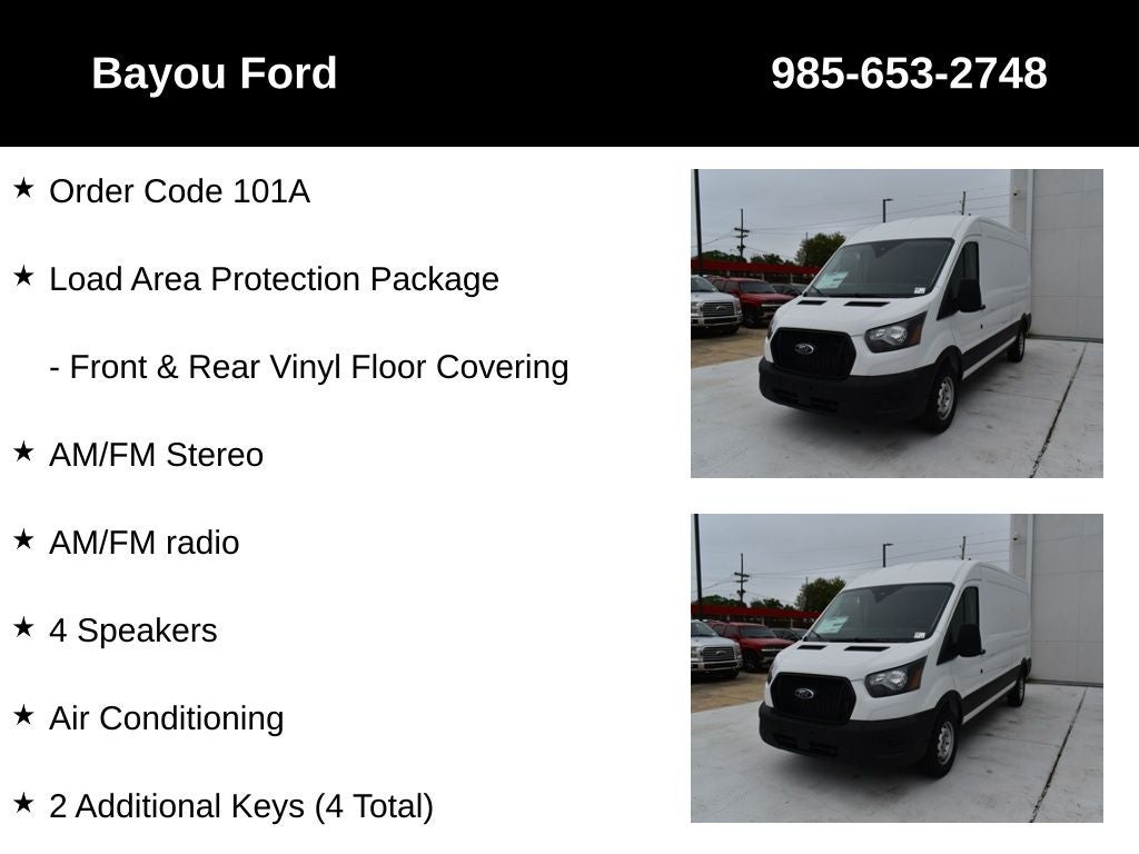 2025 Ford Transit-250 Base 101A