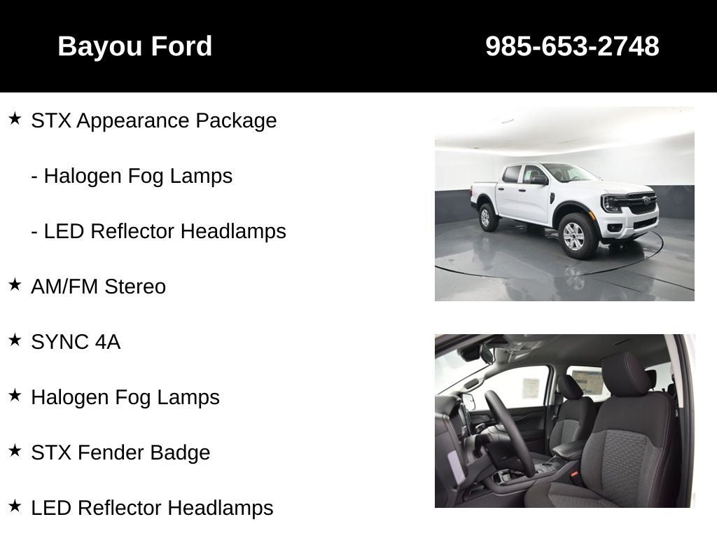 2026 Ford Ranger XL 100A