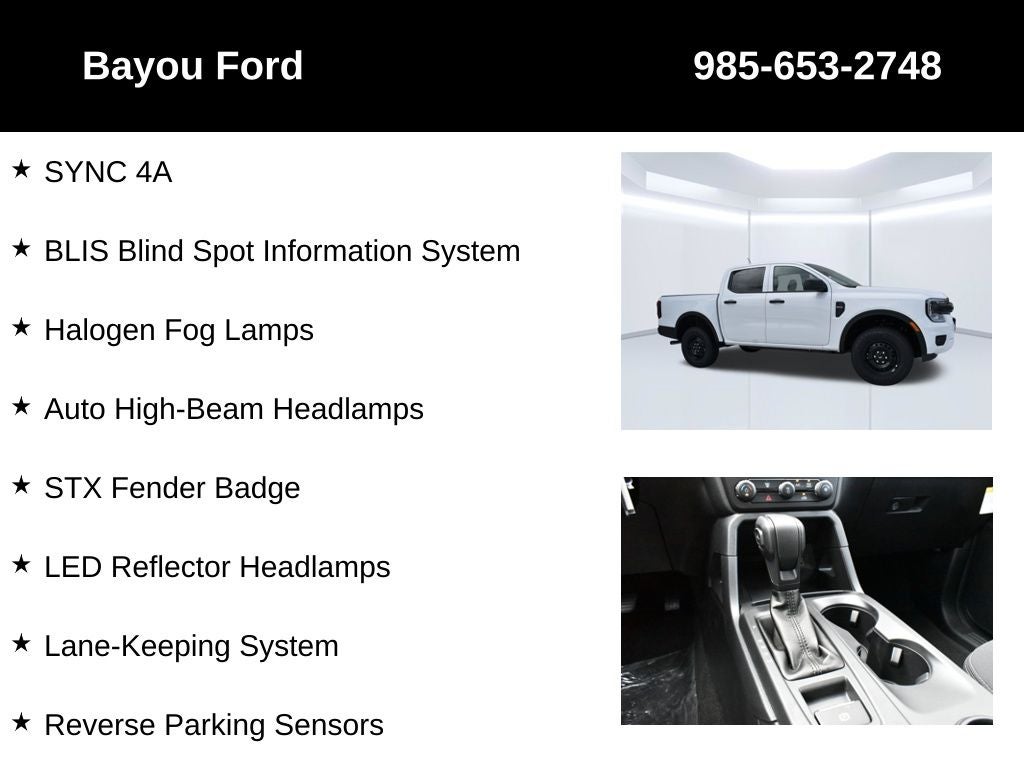 2026 Ford Ranger XL 100A