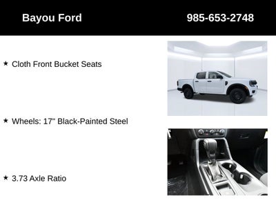 2026 Ford Ranger XL 100A