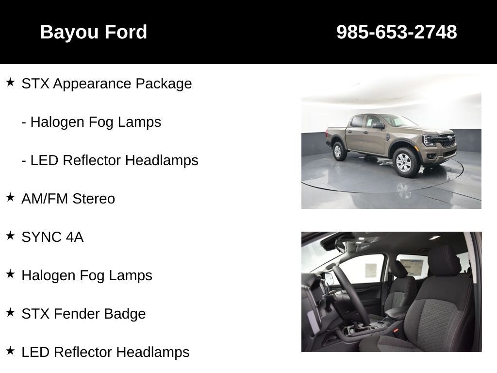 2026 Ford Ranger XL 100A