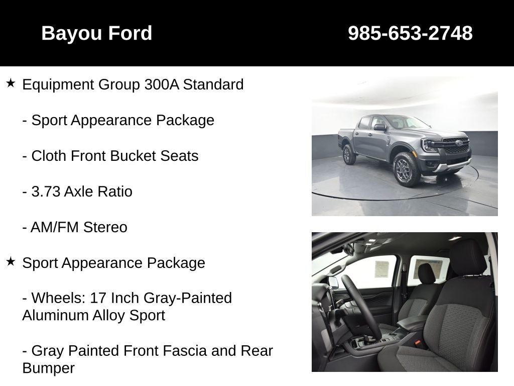 2026 Ford Ranger XLT 300A