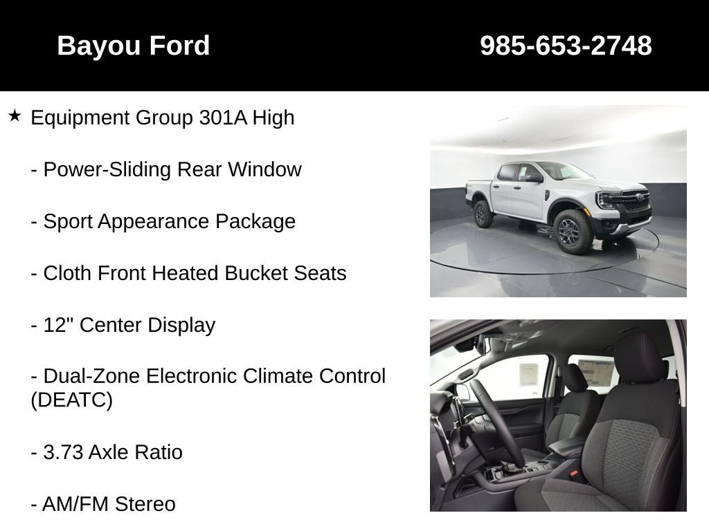 2026 Ford Ranger XLT