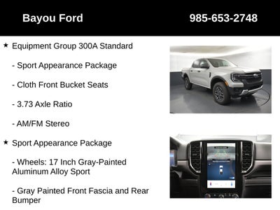 2026 Ford Ranger XLT 300A