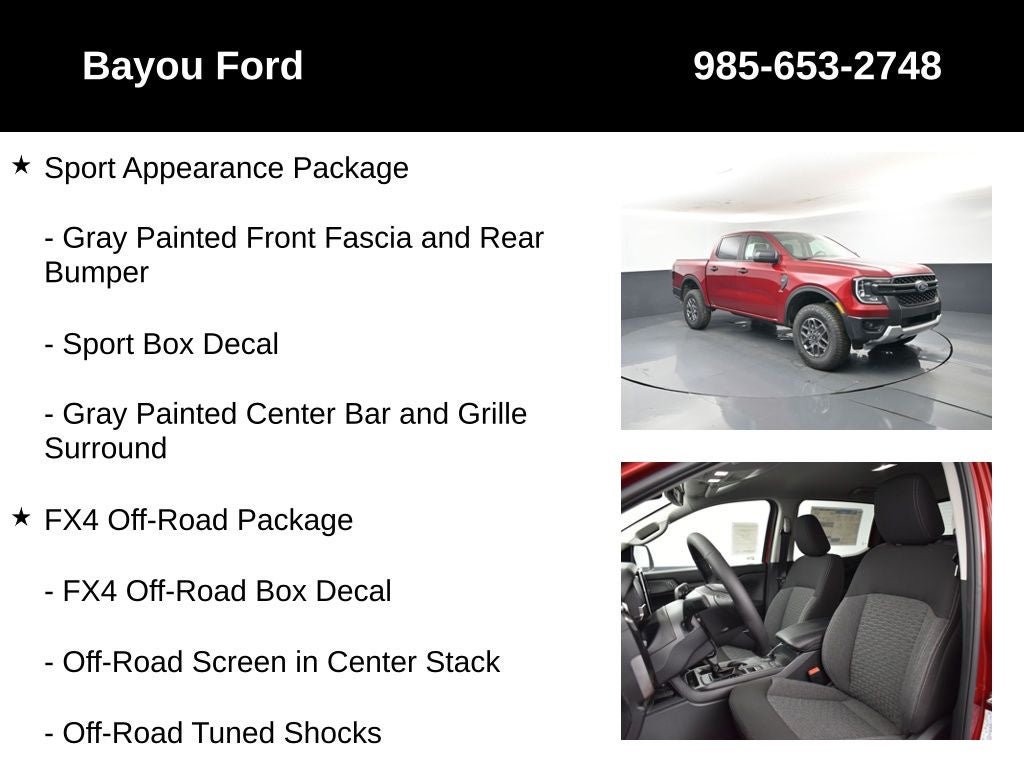 2026 Ford Ranger XLT 301A