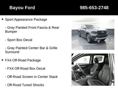 2025 Ford Ranger Lariat 500A