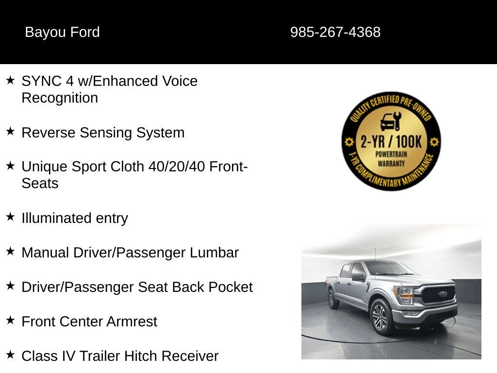 2022 Ford F-150 XL 101A