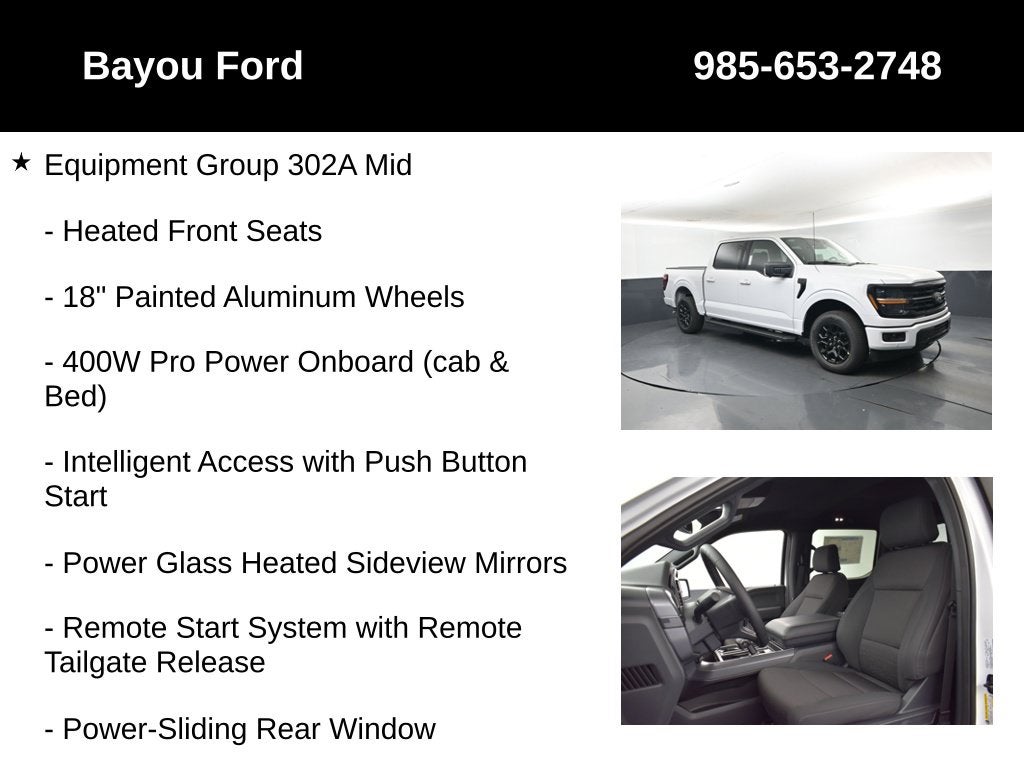2026 Ford F-150 XLT 302A