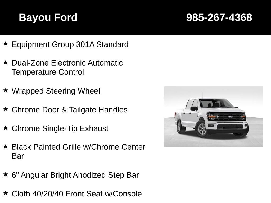 2025 Ford F-150 XLT 301A