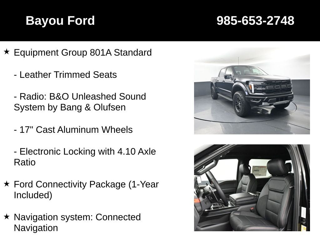 2026 Ford F-150 Raptor 801A