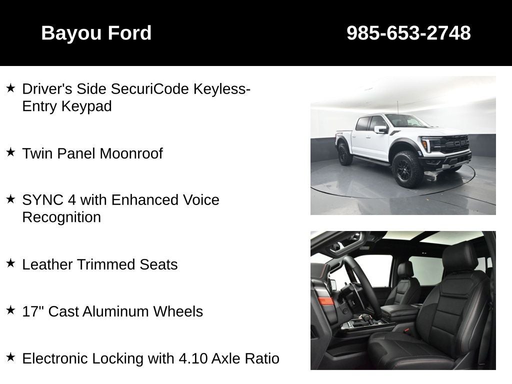 2026 Ford F-150 Raptor 801A