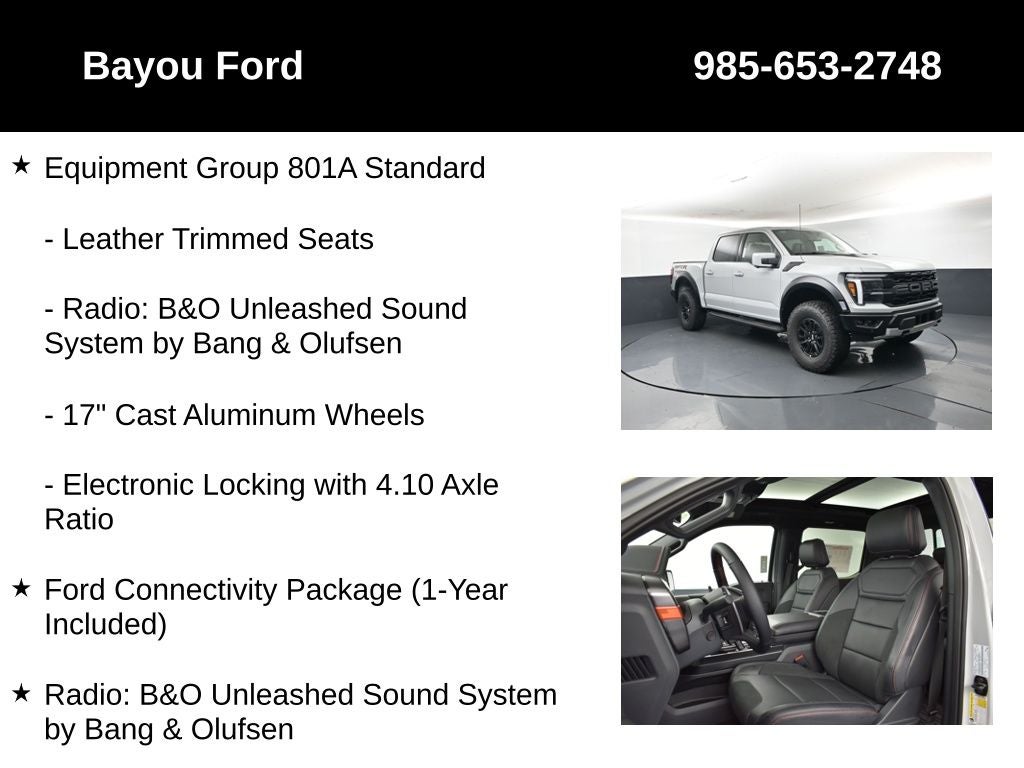 2026 Ford F-150 Raptor 801A