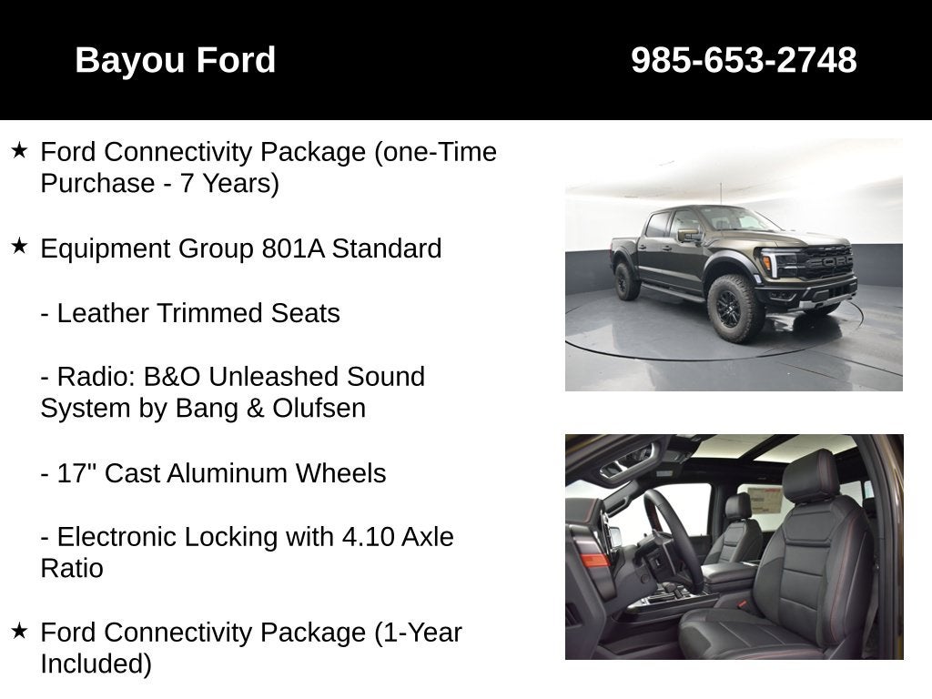 2026 Ford F-150 Raptor 801A