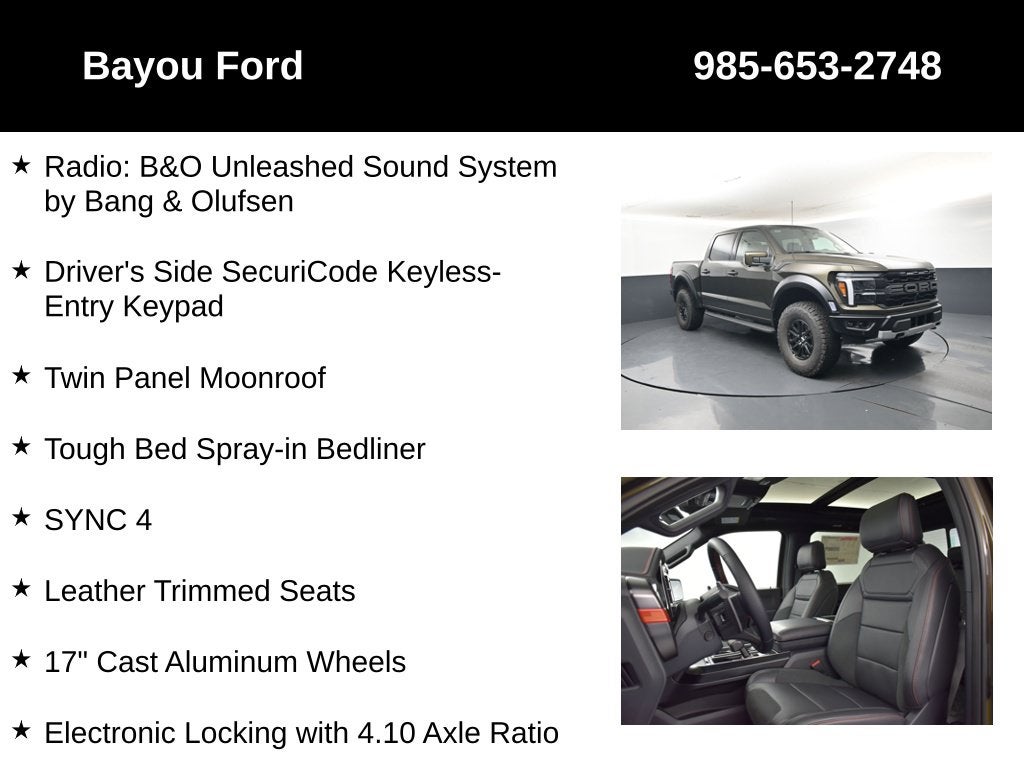 2026 Ford F-150 Raptor 801A