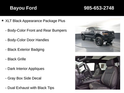 2026 Ford F-150 SCA Black Widow