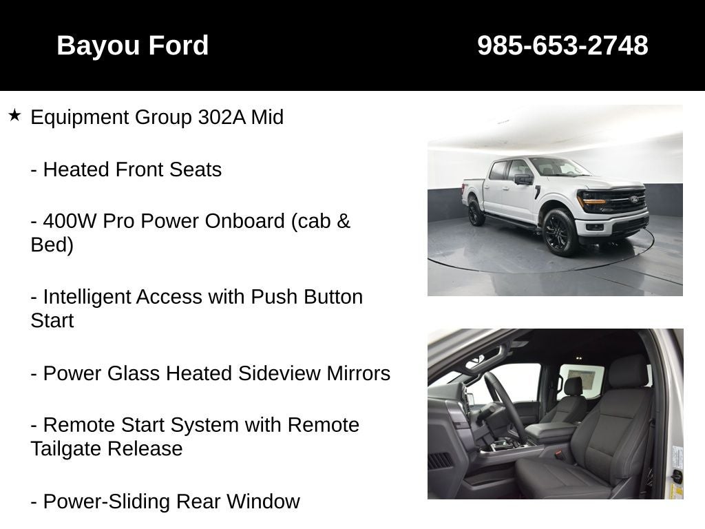 2026 Ford F-150 XLT 302A