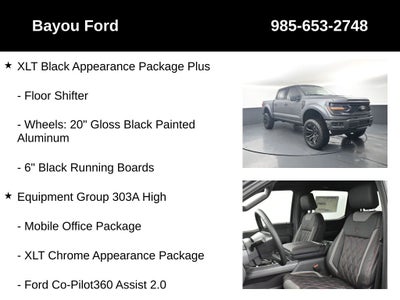 2026 Ford F-150 SCA Black Widow