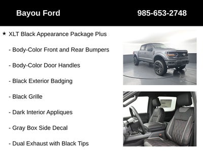 2026 Ford F-150 SCA Black Widow