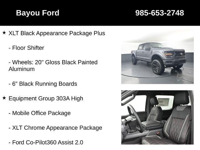 2026 Ford F-150 SCA Black Widow