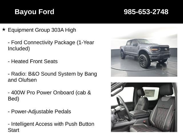 2026 Ford F-150 SCA Black Widow