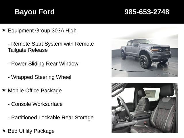 2026 Ford F-150 SCA Black Widow