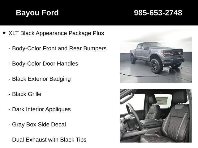 2026 Ford F-150 SCA Black Widow