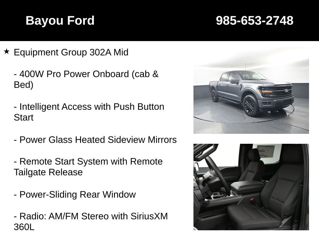 2026 Ford F-150 XLT 302A